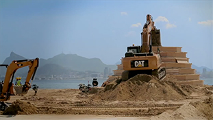 строим замок из песка